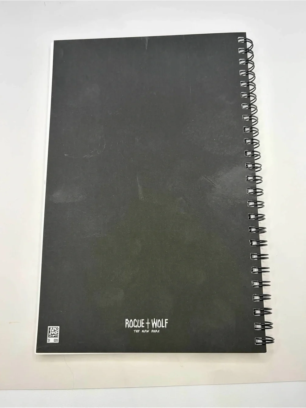 📚 3/$15 - Rogue + Wolf Nevermore Raven Skull Spiral Dot Grid Notebook Gothic